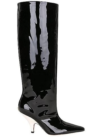 Bally Women's Kika Patent Leather Knee High Boots (view 1)