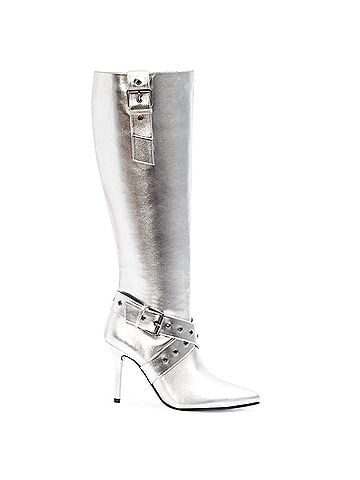 Andrea Women's Knee High Boots With Stiletto Heel (view 1)