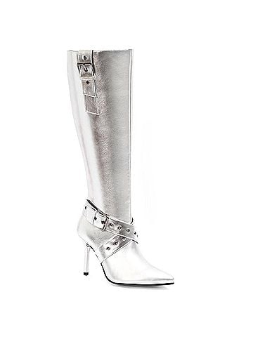 Andrea Women's Knee High Boots With Stiletto Heel (view 2)