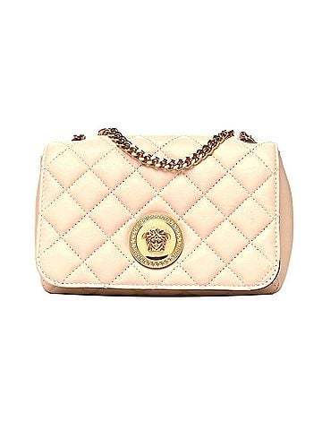 Versace Women's La Medusa Nappa Quilted Leather Chain Small Crossbody Bag (view 1)
