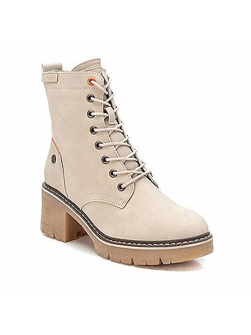 XTI Women's Lace-Up Heeled Booties (view 2)