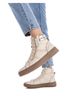 XTI White Women's Leather Ankle Booties Size 7 - photo 4