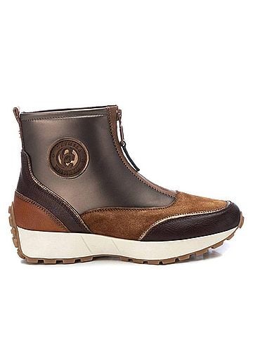 XTI Women's Leather Booties (view 1)