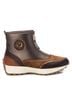 XTI Brown Women's Leather Booties Size 5 1/2 - photo 1