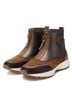 XTI Brown Women's Leather Booties Size 5 1/2 - photo 4