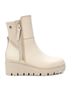 XTI White Women's Leather Booties Size 6 - photo 1