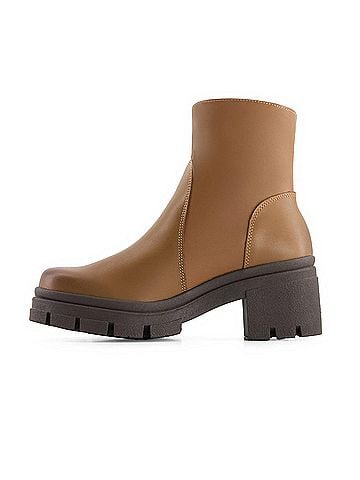 Andrea Women's Leather Booties (view 2)