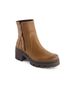 Andrea Brown Women's Leather Booties Size 6 - photo 3