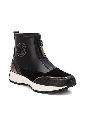 XTI Women's Leather Booties (view 2)