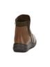 Andrea Brown Women's Leather Booties Size 5 - photo 3