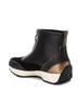 XTI Black Women's Leather Booties Size 5 1/2 - photo 3