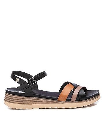 XTI Women's Low Wedge Strappy Sandals (view 1)