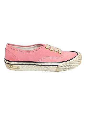 Bally Women's Lyder New Samantha Suede Leather Sneakers (view 1)