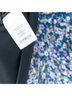 Saint + Sofia 100% Polyester Damask Blue Purple Casual Dress Size 8 - photo 6