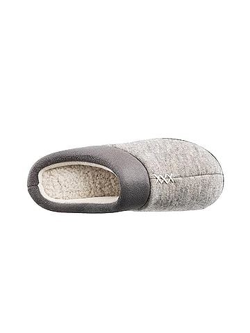 Isotoner Women's Marisol Microsuede Hoodback Slipper - Size: 9 - 10 (view 2)