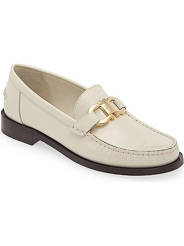 Salvatore Ferragamo Women's Maryan Bit Patent Leather Loafer Shoes (view 1)