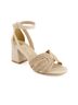 Andrea Brown Women's Medium Heel Ankle Strap Sandals Size 7 - photo 2