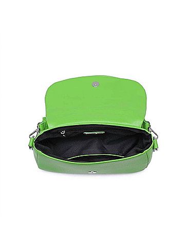 Urban Expressions Women's Meadow Ruched Vegan Leather Chain Strap Crossbody Bag (view 2)