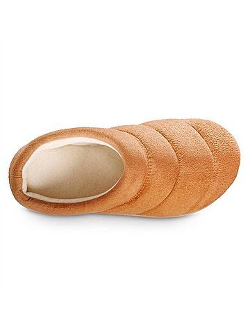 Isotoner Women's Microsuede Puffer Clog Slipper - Size: 6 - 7 (view 2)