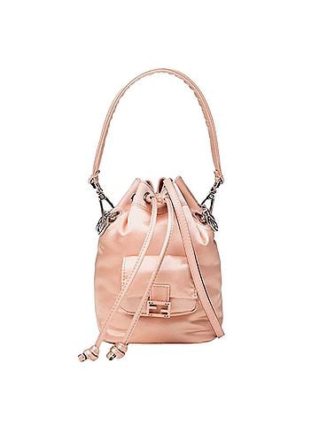 Fendi Women's Mon Tresor Baguette Nylon Bucket Mini Crossbody Bag (view 2)