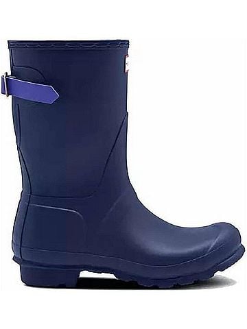 Hunter Women's Original Short Back Adjustable Rain Boot (view 1)