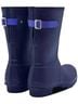 Hunter Blue Women's Original Short Back Adjustable Rain Boot Size 10 - photo 2