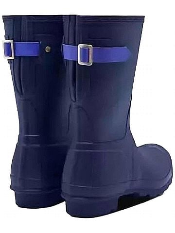 Hunter Women's Original Short Back Adjustable Rain Boot (view 2)