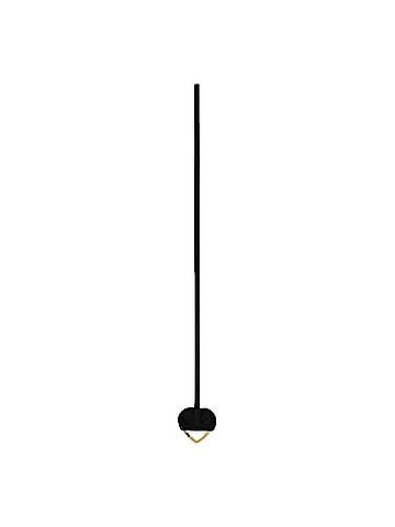 Saint Laurent Women's Patent Leather Heart Keyring Necklace (view 2)