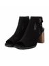 XTI Black Women's Peep Toe Booties Size 7 - photo 4