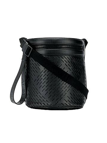Bottega Veneta Women's Perforated Leather Drawstring Bucket Crossbody Bag (view 2)