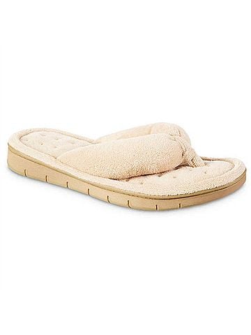 Isotoner Women's Recycled Aster Thong Slipper - Size: 8.5 - 9 (view 2)