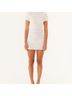Peppermayo Solid White Casual Dress Size 8 - photo 3