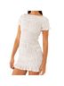 Peppermayo Solid White Casual Dress Size 8 - photo 1