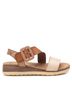 XTI Brown Women's Refresh Buckle Sandals Size 5 1/2 - photo 1