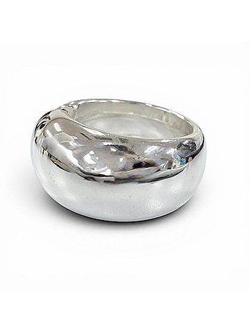 Chanel CHANEL 925 Logo Design Ring, Silver Accessory, Weight 18.8g, Women's (view 2)