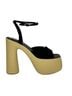 Sam Edelman 100% Leather Black Sandals Size 10 1/2 - photo 2