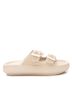 XTI Brown Women's Rubber Flat Sandals Size 6 - photo 1