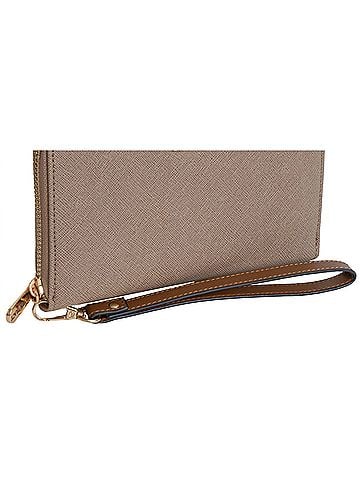 Ellen Tracy Women's Saffiano Zip Around Wristlet Wallet (view 1)