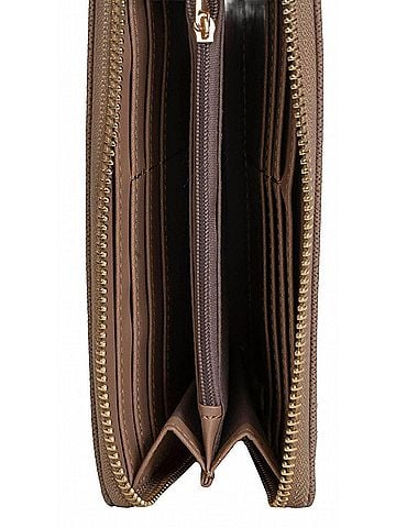 Ellen Tracy Women's Saffiano Zip Around Wristlet Wallet (view 2)