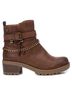 XTI Brown Women's Side Zipper Booties Size 6 - photo 1