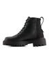 Andrea Black Women's Side Zipper Booties Size 5 - photo 2