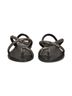 exe Black Women's Strap Flat Sandal Size 9 1/2 - photo 3