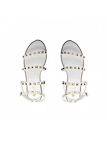 Qupid Women's Studded Strappy Sandals (view 2)