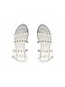 Qupid White Women's Studded Strappy Sandals Size 6 - photo 2