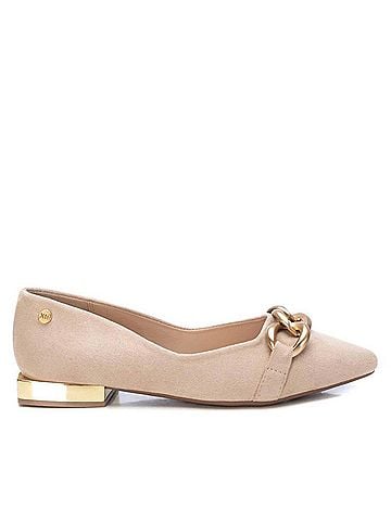XTI Women's Suede Ballet Flats Shoes (view 1)