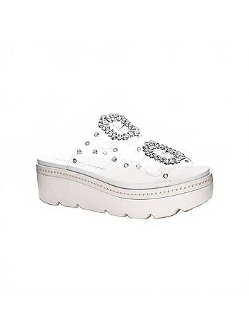Chinese Laundry Women's Surf Clear Vinyl Sandals (view 1)
