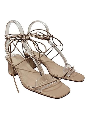 Billini Women's Tie Ankle Strap Block Heel Sandal (view 2)