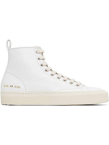 Common Projects Women's Tournament High In Leather Sneakers (view 1)