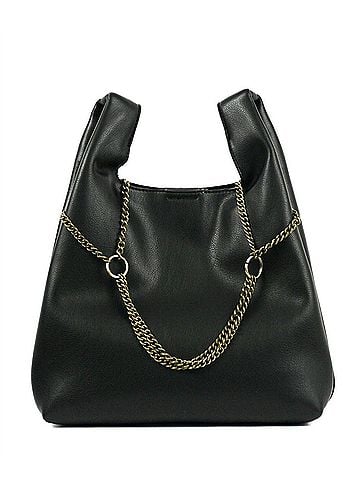 Street Level Women's Tote With Chain Detail Bag (view 1)