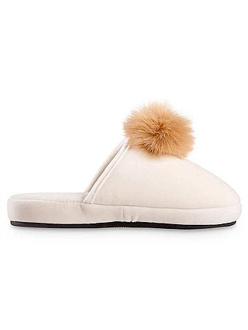Isotoner Women's Velour Valerie Slipper - Size: 8-9 (view 1)